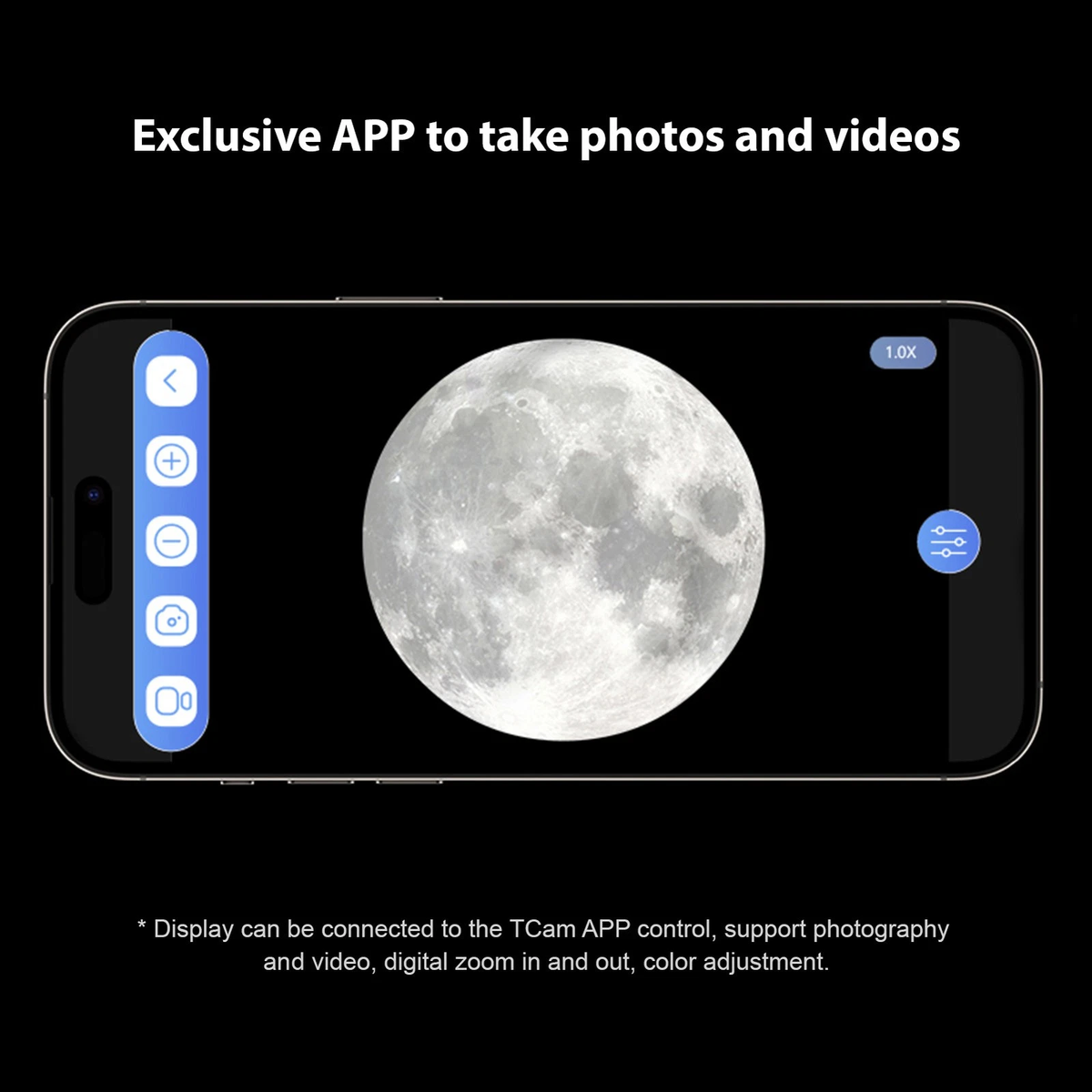 2.8″ Wi-Fi Electronic Eyepiece Camera for Microscopes & Telescopes