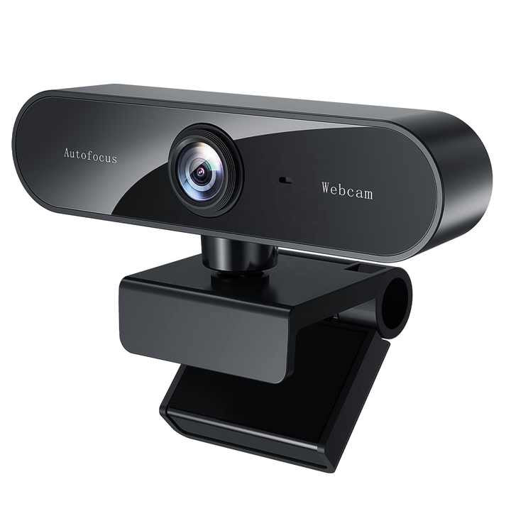 1080p HD USB Webcam with Built-in Microphone – Perfect for Video Conferencing & Streaming