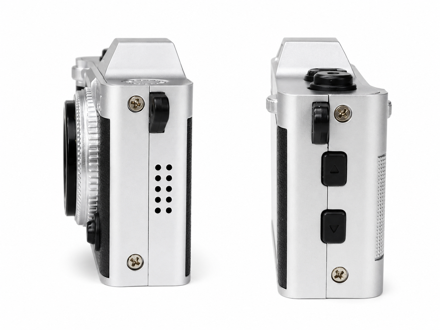 2K Mini Retro Digital Camera with Flash, Vintage Filters & Keychain Design