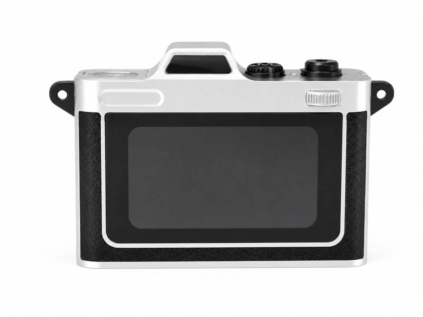 2K Mini Retro Digital Camera with Flash, Vintage Filters & Keychain Design