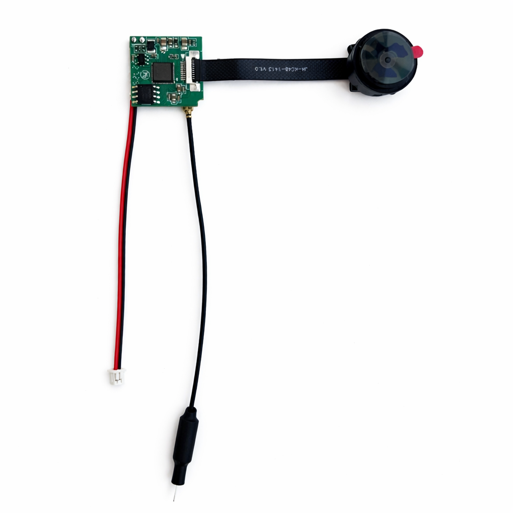 Mini WiFi Camera Module: Wide-FOV, Direct-WiFi Real-time Video for DIY, FPV & Train Models