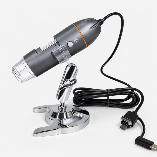 5.0MP Ultra HD USB Digital Microscope with Metal Stand | Inspection Tool (ST-301-5MP)