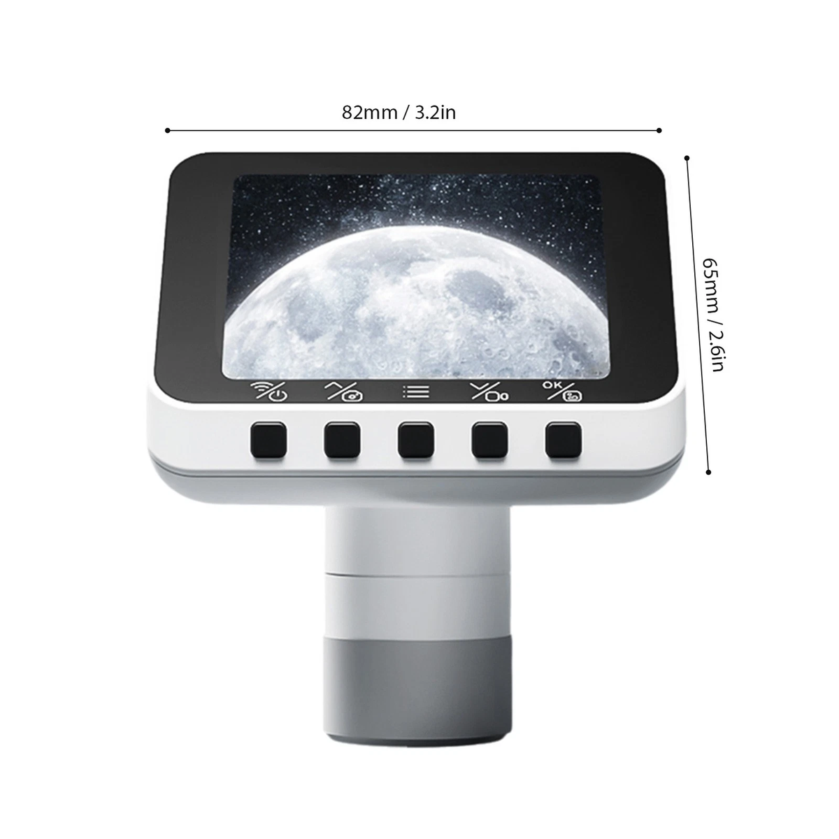 2.8″ Wi-Fi Electronic Eyepiece Camera for Microscopes & Telescopes