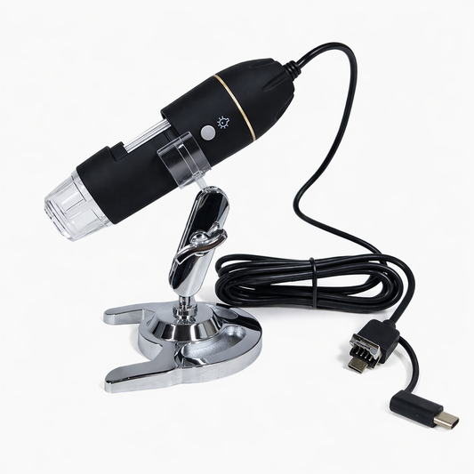 2MP Full HD 3-in-1 USB Digital Microscope with Professional Metal Stand (ST-301-2MP)