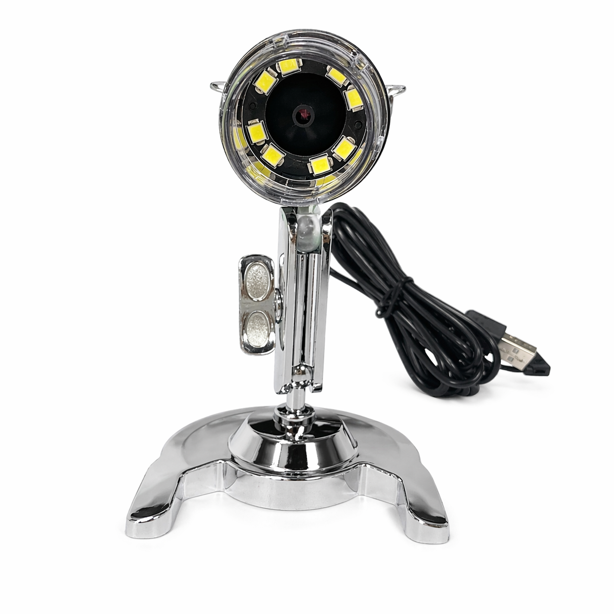 2MP Full HD 3-in-1 USB Digital Microscope with Professional Metal Stand (ST-301-2MP)