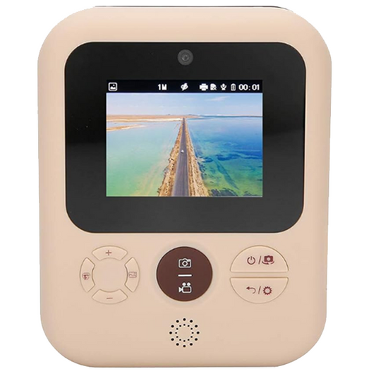 Kids Instant Print Camera – 1080P HD, 2.4" Screen, Thermal Printer