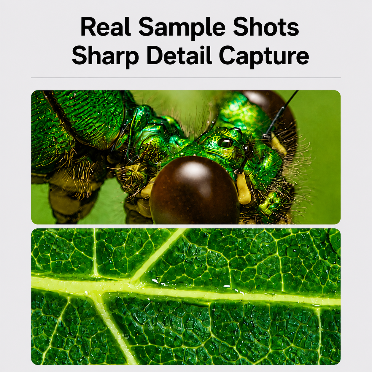 4-in-1 HD USB Digital Microscope for iPhone, Android & PC
